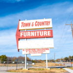 Town and country furniture store