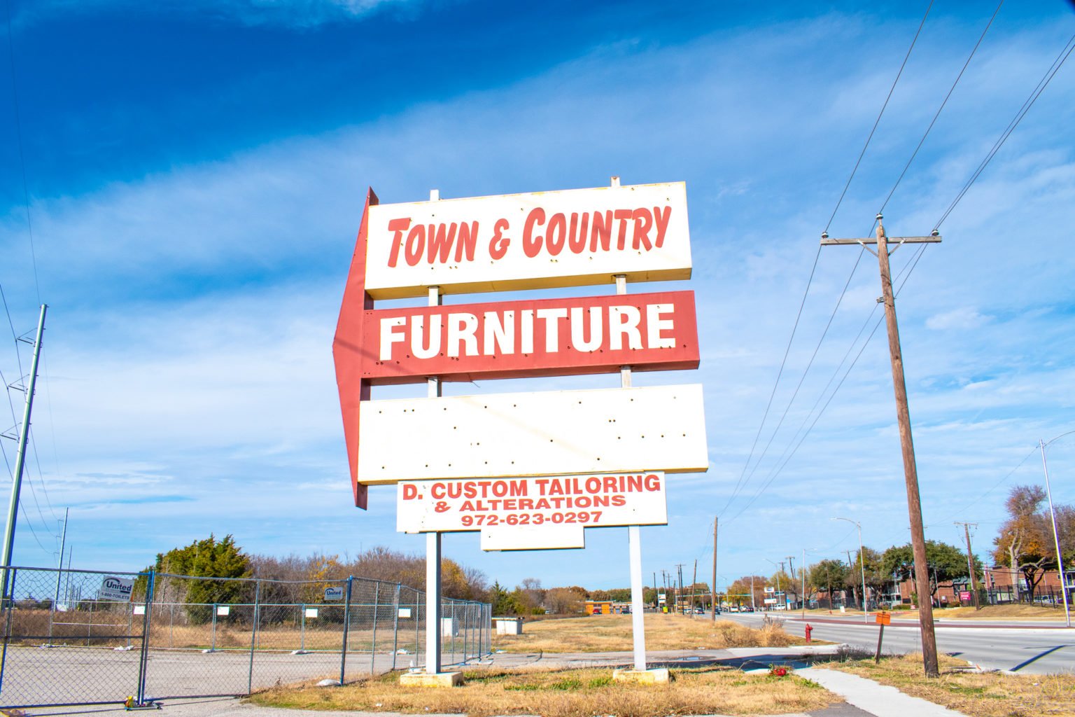 Town and country furniture store