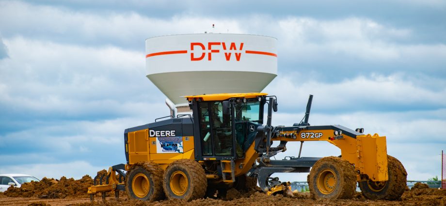 DFW airport water tank
