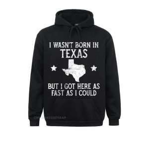 Texas Pride Hoodie: 'Got Here Fast' Men's Pullover