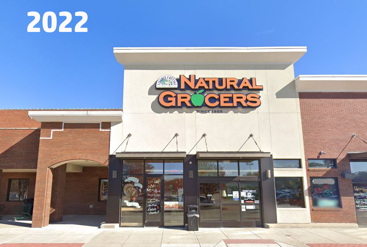 Google Street View of the closed Coppell Natural Grocers that will now be a Trader Joe's