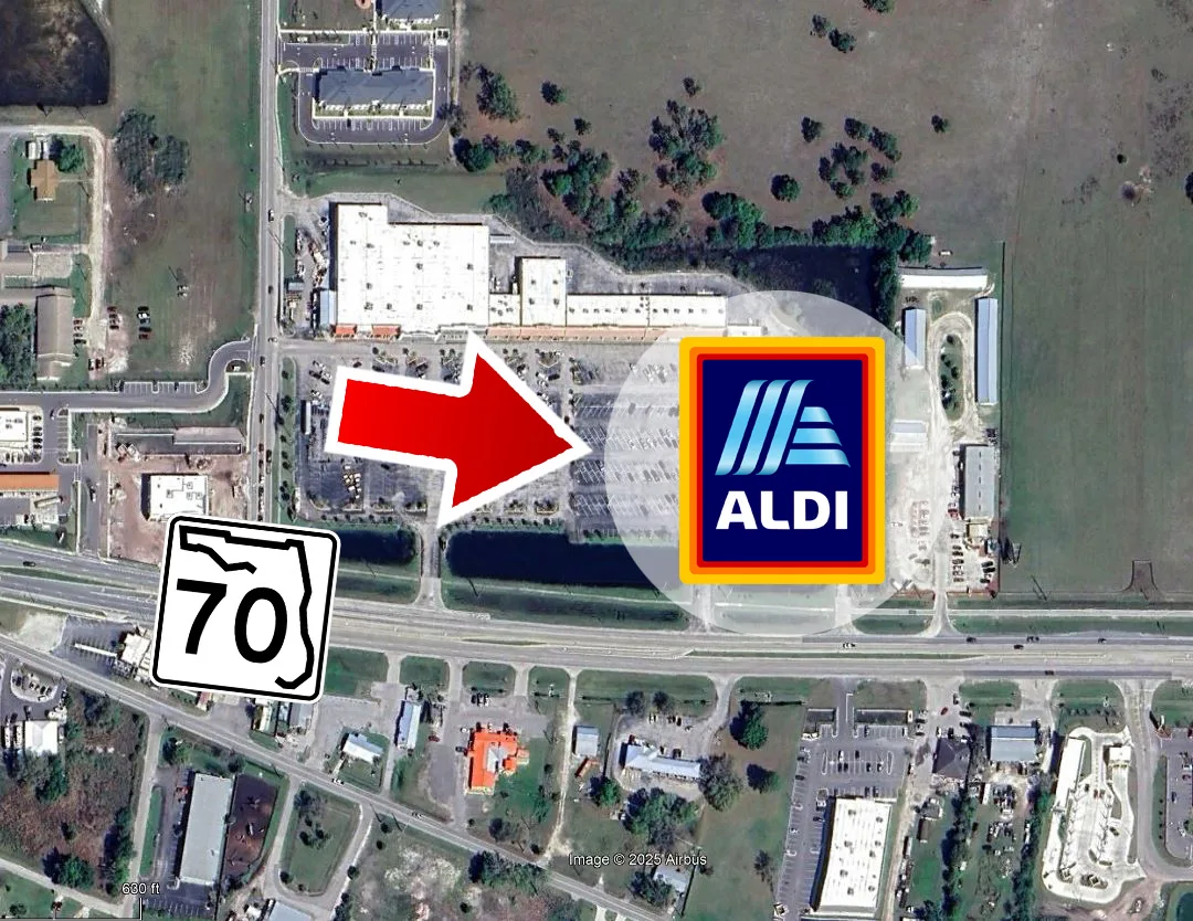 This Future ALDI Site in Arcadia, Florida, is Still Home to a Winn ...